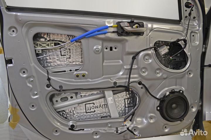 Шумоизоляция дверей Шумофф