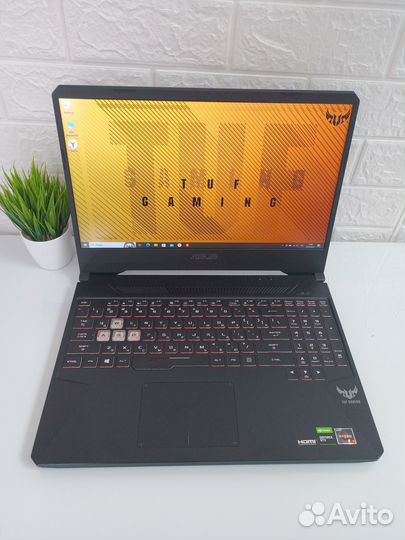 Игровой asus TUF GTX 1660 Ti/Ryzen 7/120 Гц