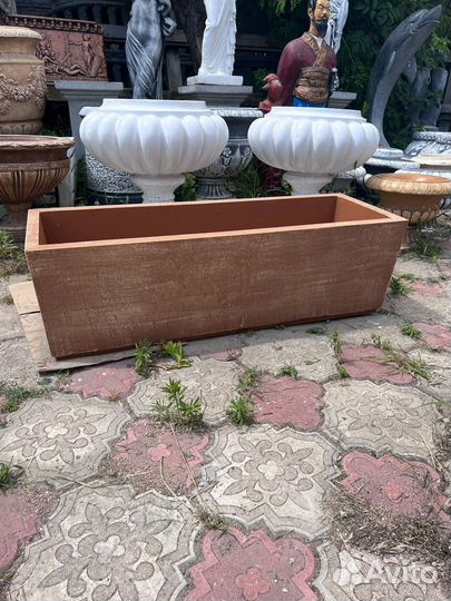 Клумбы уличные для цветов. Длина 100 см