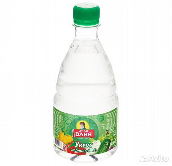 Уксус Дядя Ваня столовый 9 0,5л Дядя Ваня