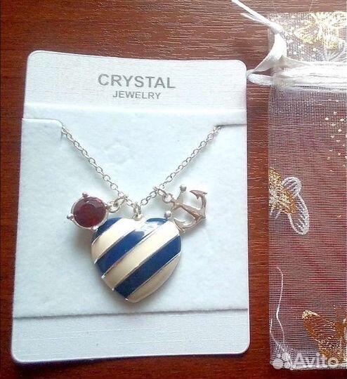 Комплект 4 браслета и кулон