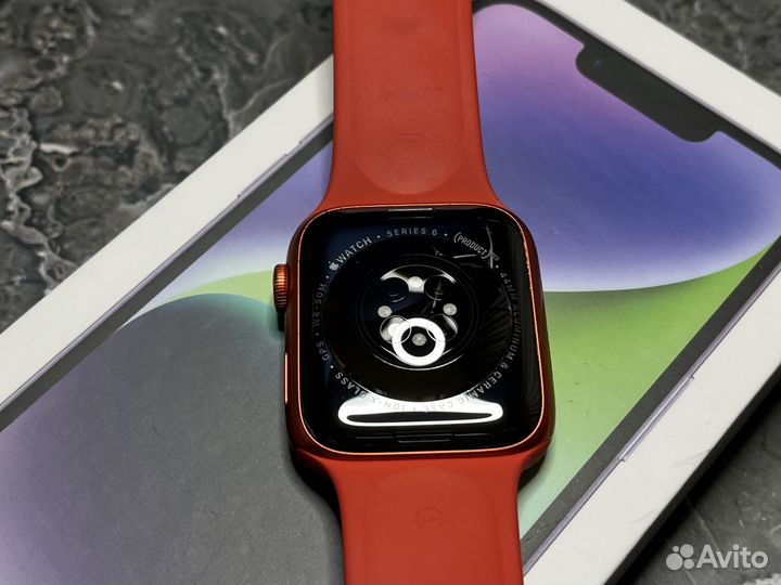 Часы Apple Watch 6 44 mm 85 акб