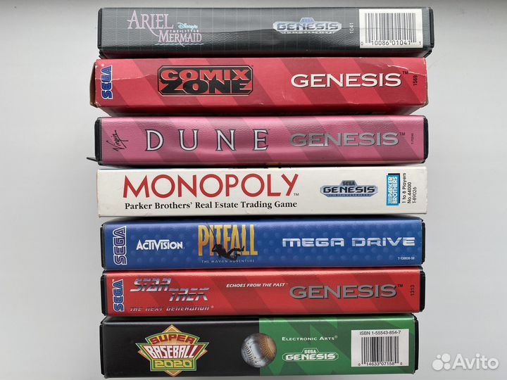 Видеоигры на Sega Genesis (оригиналы)