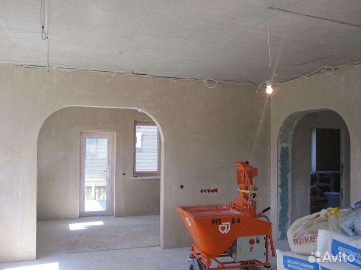 Механизированная штукатурка