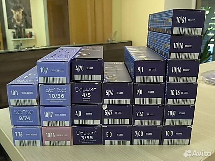 Краска Estel DeLuxe