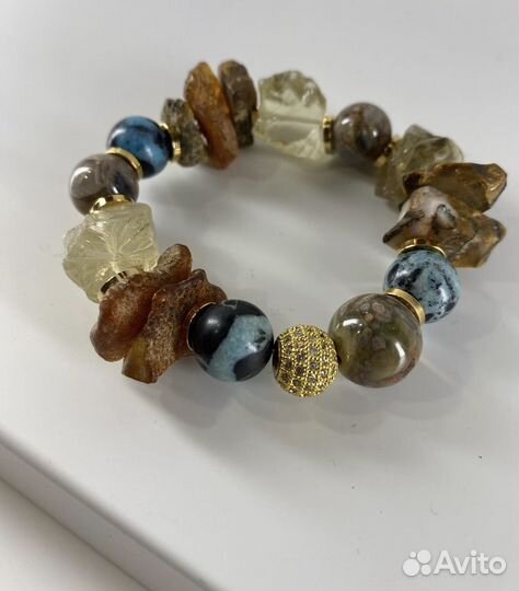 Браслет из натуральных камней на заказ