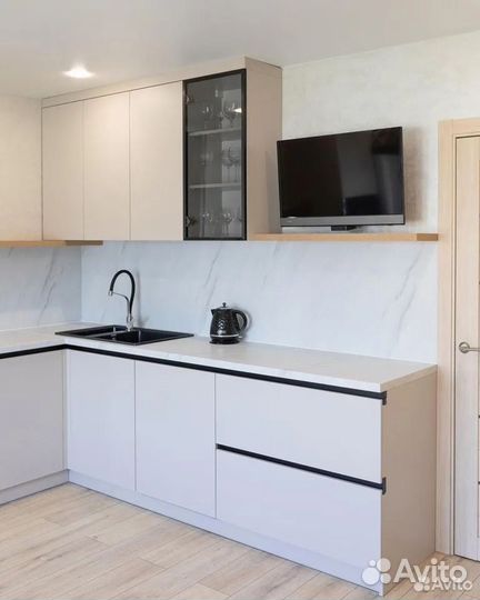 Кухонный гарнитур на заказ. Долговечные материалы