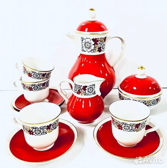 Кофейный набор 11 предметов