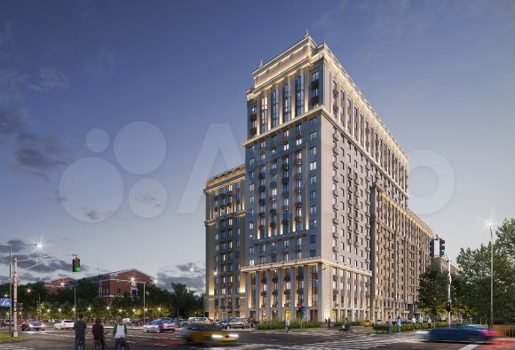 1-к. квартира, 56,8 м², 4/17 эт.