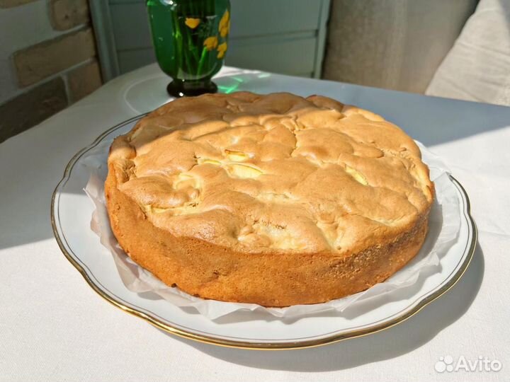 Домашняя шарлотка