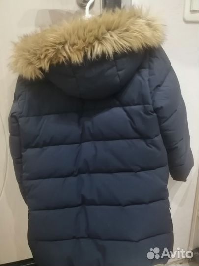 Пуховик зимний для мальчика 122
