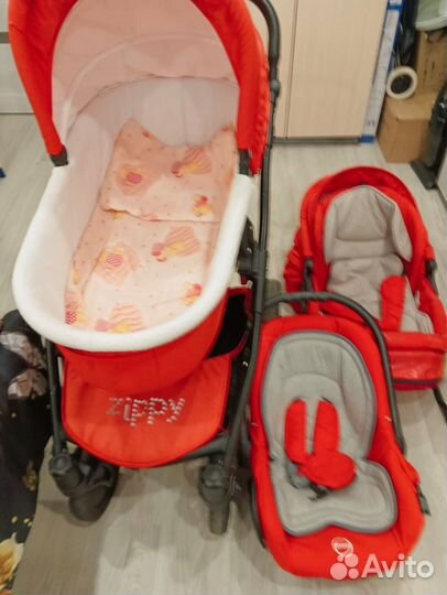 Коляска zippy 3 в 1