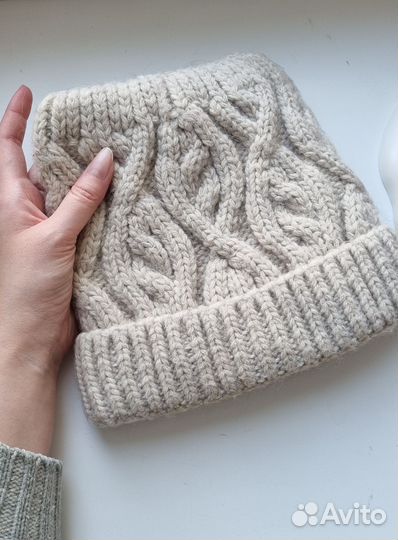 Комплект шапка и шарф