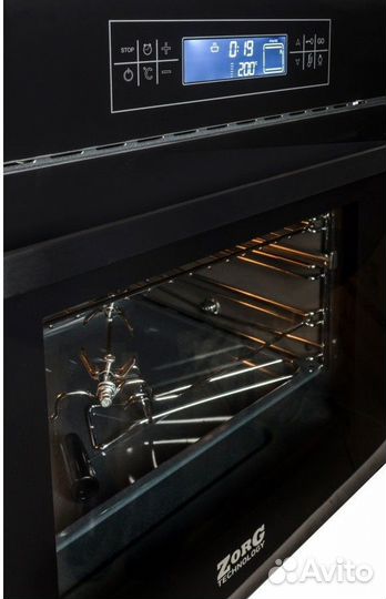 Духовой шкаф Zorg BE11 TT BL черный Новый