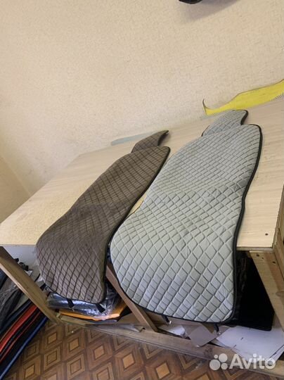 Накидки на сиденья велюр с боками универсальные