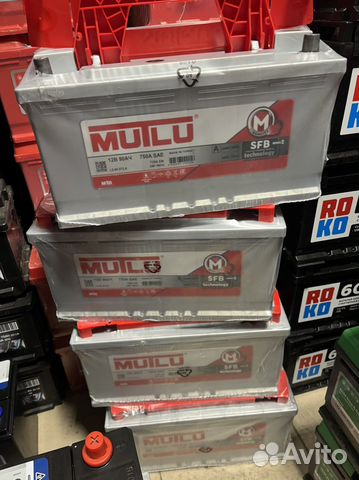 Аккумулятор mutlu 90 Ач SFB M2
