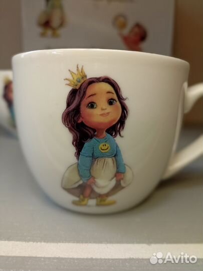 Набор из 2х пр., Моя принцесса, фарфор, Lefard