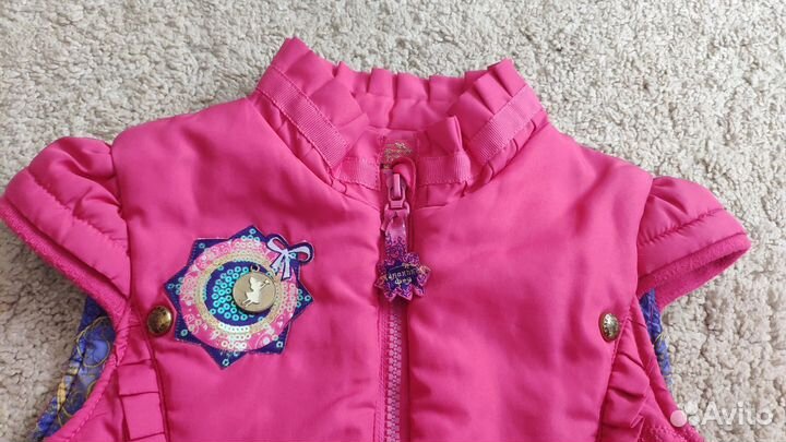 Жилет брюки демисезон девочки 122 128