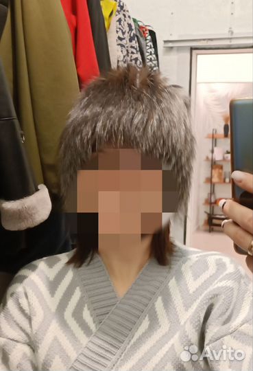 Шапка из песца