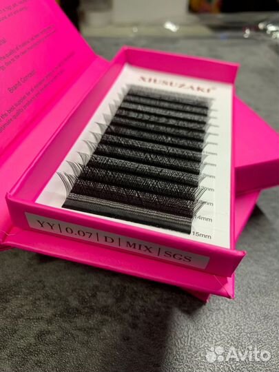 Ресницы для наращивания пучки