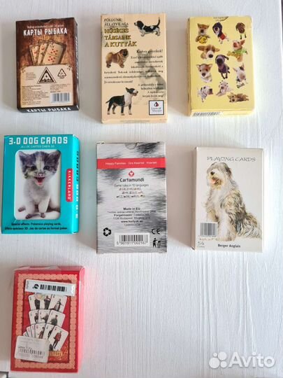 Игральные карты сувенирные собаки