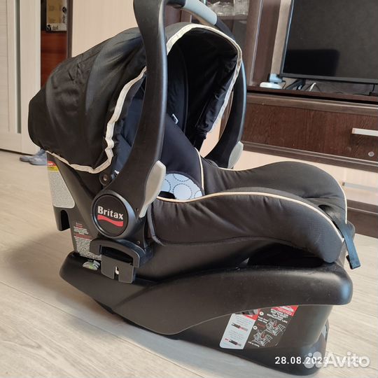 Автолюлька britax romer baby safe с базой Isofix