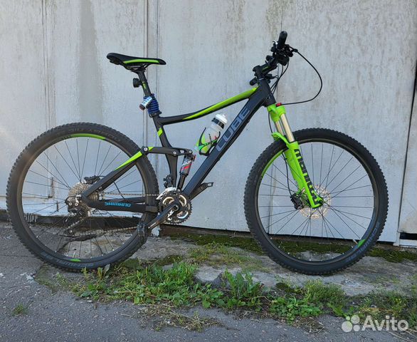 Горный двухподвесный велосипед Cube Stereo 120, Б/у купить в Москве | Авито