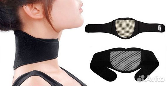 Турмалиновая накладка на шею