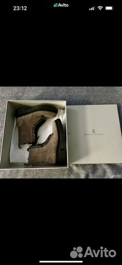 Ботинки brunello cucinelli