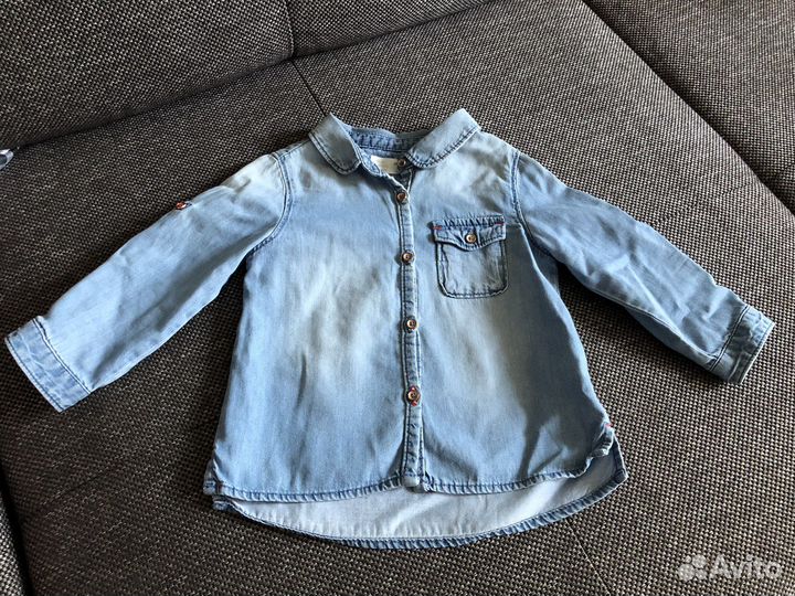Джинсовая рубашка