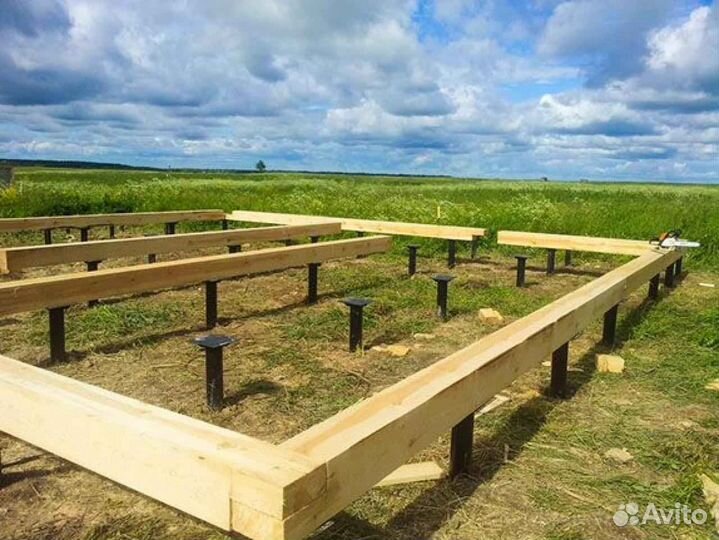 Сваи винтовые с монтажом под ключ