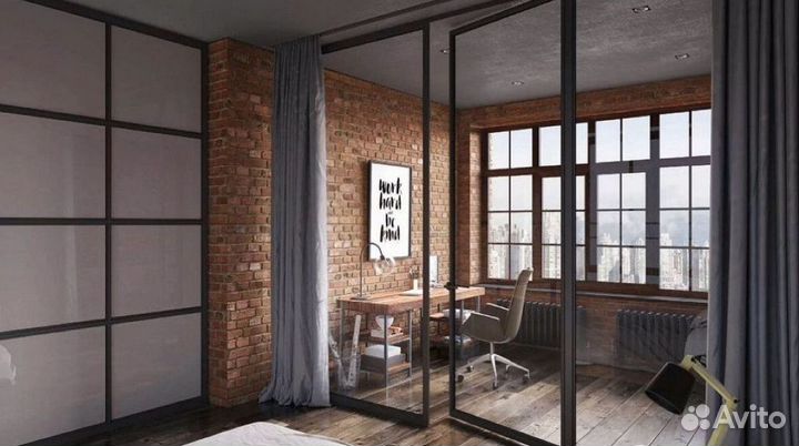 Межкомнатные перегородки. Раздвижные перегородки