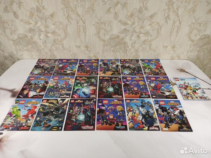 Комиксы Lego DC Marvel, Super heroes
