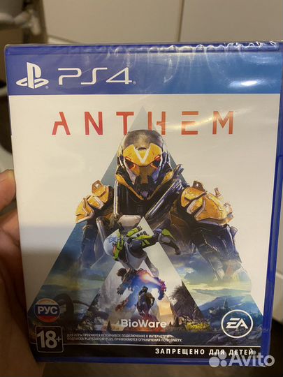 Anthem ps4 пс 5