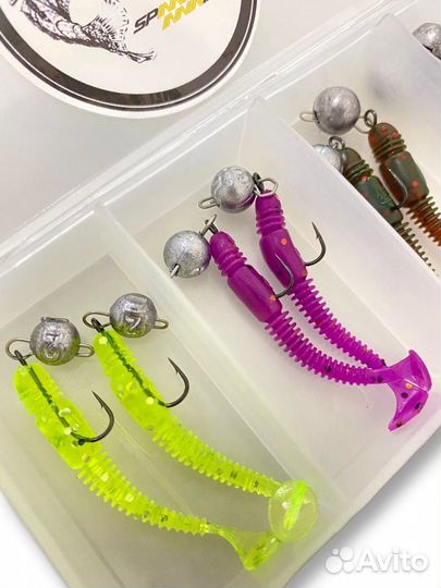 Набор приманок lucky john tioga 2”5см