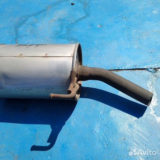 Резонатор выхлопной системы. Toyota Alphard