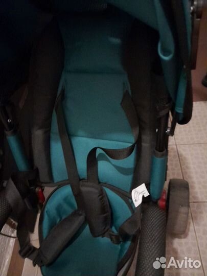 Велосипед коляска с ручкой