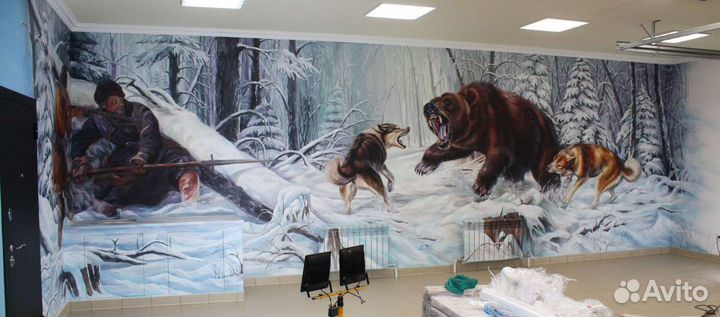 Барельефы. Аэрография. Художественное оформление