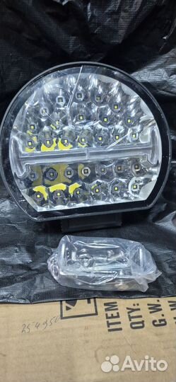 Светодиодные фары универсальная грузовые 12-24v