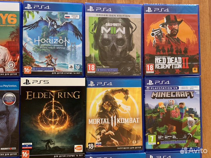 Игры для PS4/PS5(продажа,аренда,обмен)