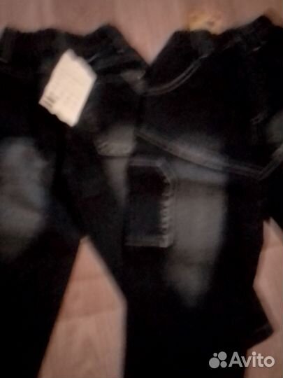 Джинсы на мальчика 1 год