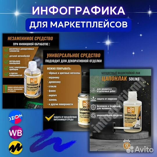 Дизайнер инфографики для маркетплейсов