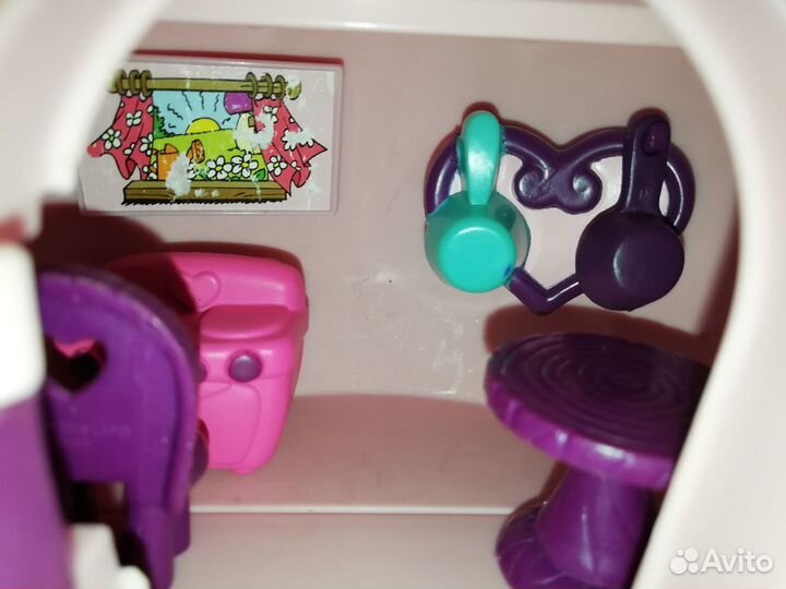 Смурфы и Домик Смурфетты с мебелью и аксессуарами