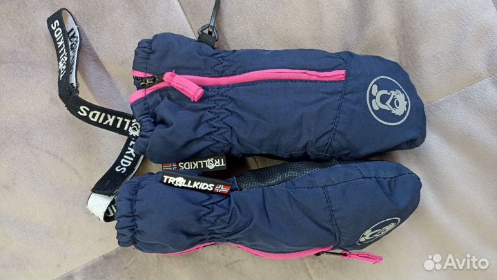 Варежки Trollkids зимние