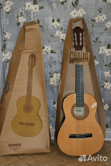 Классическая гитара, 6 струн hohner