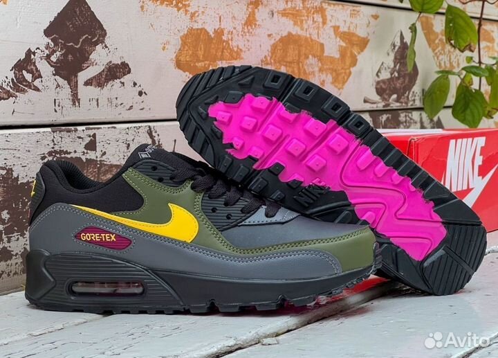 Кроссовки Nike Air Max 90 Gore-Tex (непромокаемые)