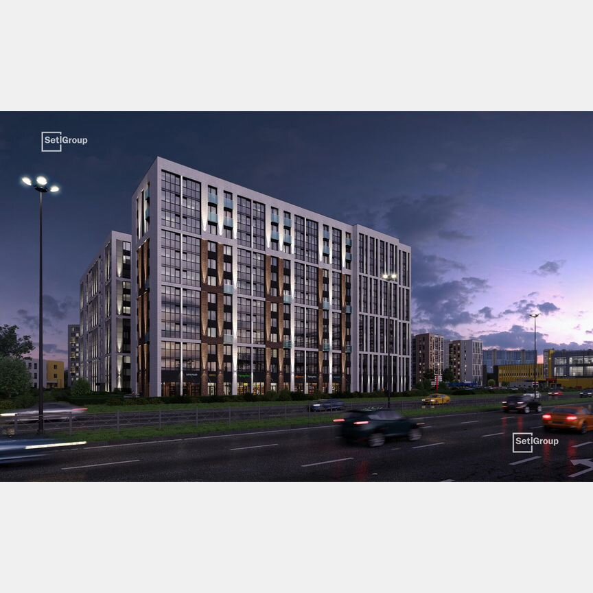 1-к. квартира, 36,5 м², 6/9 эт.