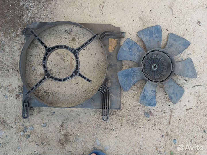 Вентилятор с дифузором без моторчика lanos