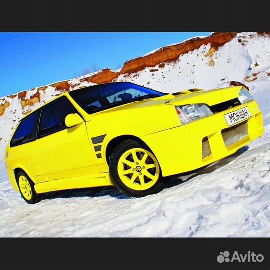 Пороги CUP ваз 2108, 2113 (2 штуки) Тюнинг