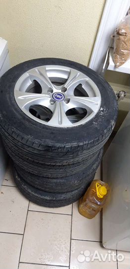 Литые диски r15 с летней резиной